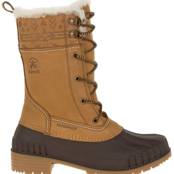 Kamik Shoes - Sienna Women's H Pac Boots in Tan